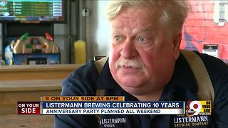 Listermann Brewing Company celebrates 10 years of making beer