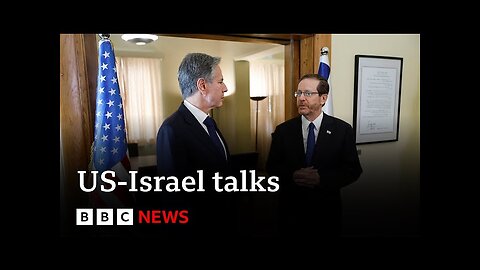 How Israel defends itself matters, says US diplomat Blinken as he underlines support - BBC News