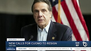 New calls for Cuomo to resign