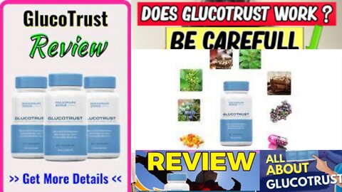 Glucotrust Review | 1 Loss $900 To This Supplement | Newhealthcorner!!!