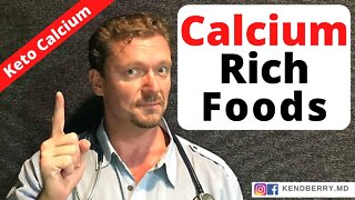 5 CALCIUM-Rich Keto Foods (The Best Way) 2021