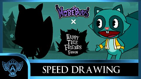 Speed Drawing: Happy Tree Friends Fanon - Volunty | Mobebuds Style