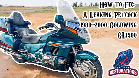 How To Fix A Leaking Petcock The Easy Way on a 1988-2000 GL1500 GoldWing