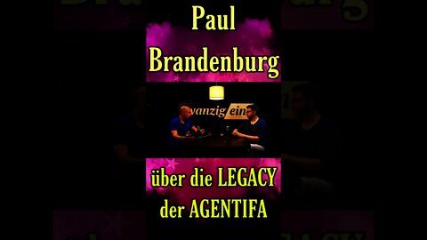 Paul Brandenburg über die Exposition des Agent 00 Bielefeld | David Sieber zwanzigeins LIVE dieBasis