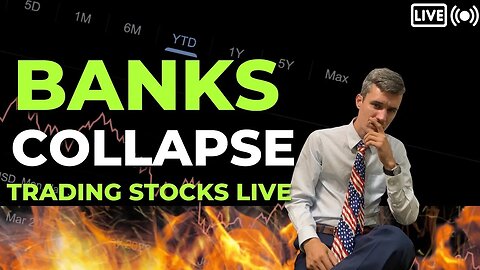 Stock Market LIVE - Can the FED Stop The Bank Collapse Contagion