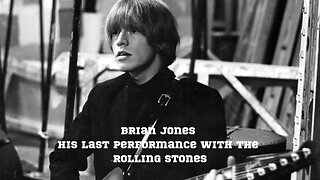 Unbelievable: Brian Jones's Last Performance with the Rolling Stones! #shorts #rollingstones