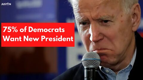 POLL: 75% of Dems want someone other than Biden... 7-27-22