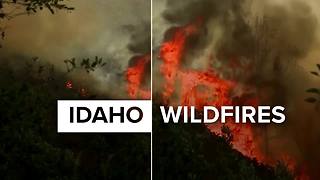 Idaho Wildfire Update: Thousands of acres of land on fire
