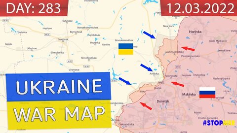 Russia and Ukraine war map 03 December 2022 - 283 day invasion | Military summary latest news today