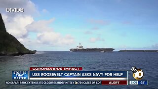USS Roosevelt Captain asks Navy for help coronavirus spread