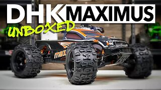 DHK Maximus 4WD Brushless RC Monster Truck Unboxing
