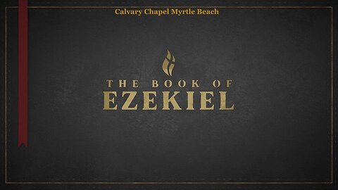 Ezekiel 3:16-5:17 - Let the play begin