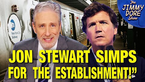 Jon Stewart goes Full Warmongering Neo Con Simp over Tucker interviewing Putin ✡️💩