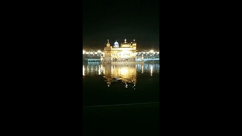 golden temple night time