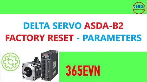 SV0010 - Delta servo asda b2 factory reset parameters