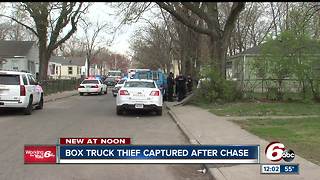 Suspect caught after 3-wheeled box truck chase with police