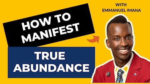Rants About Humanity #016​​ - Emmanuel Imana | How To Manifest TRUE ABUNDANCE