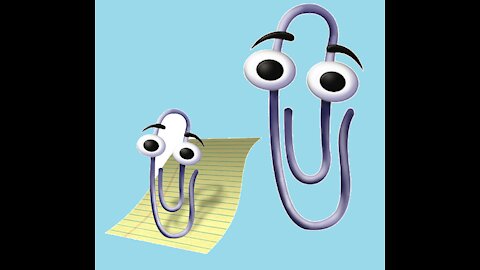 PAPER CLIP MICROSOFT OFFICE GAME in WINDOWS XP