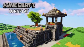 Minecraft Longplay - Relaxing While Working on the Empire (No commentary) [2]