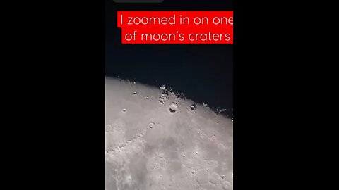 Moon's Craters