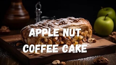You Won't Believe How Easy This Apple Nut Coffee Cake Recipe Is! #coffeecake #apple #nut