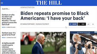 Biden: "I Have Your Back" Black People