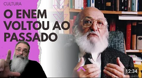 LÓGICO que o ENEM iria VOLTAR a ser um SUCO de DOUTRINAÇÃO COMUNISTA com LULA, chega ser ENGRAÇADO