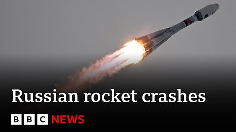 Russia's Luna-25 spacecraft crashes on Moon - BBC News