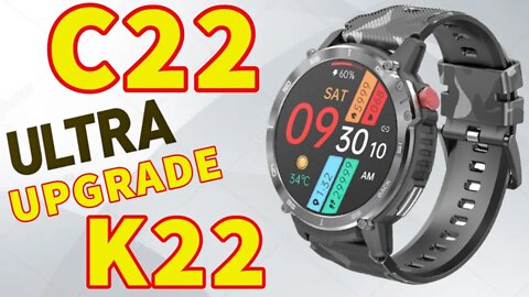 C22 Smart Watch ULTRA UPGRADE K22 4GB Memory TWS Phones 400 Mah 1GB Ram 1.6 Screen pk T1 T2 C21