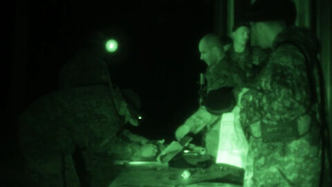 2021 Army Best Medic Competition Night Land Navigation