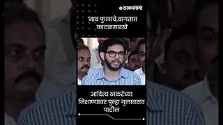 #Shorts | 'नाव फुलाचे,वागतात काट्यासारखे' | Aditya Thackeray | Gulabrao Patil | Politics |Sarkarnama