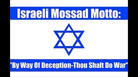 Israeli False Flag Operations - History They Don't Teach You In School