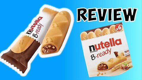 Ferrero Nutella B Ready Wafer review