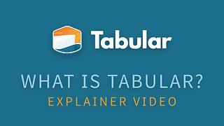 Tabular Explainer Video