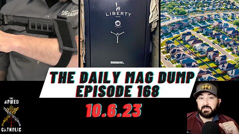 DMD #168-Judge Rules Pistol Brace Ban Violates 2A | Liberty Safe Update | Can HOAs Ban Guns?