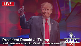 LIVE: Pres. Trump Speaks at National Association of Black Journalists Convention in Chicago 7/31/24