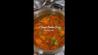 Simple chicken curry step-by-step!!!