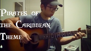 Amazing acoustic cover of 'Pirates Of The Caribbean' theme song