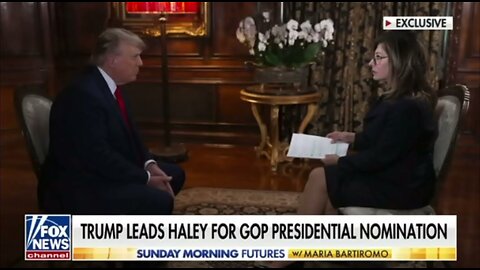 Sunday Morning Futures with Maria Bartiromo 02/04/2024 - President Trump Interview