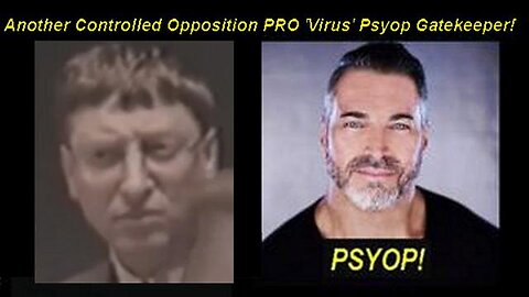 Pedophile Faggot Bill Gates in Plain Sight by Psyop PRO 'VIRUS' Mikki Willis!