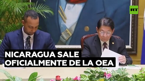 Nicaragua sale oficialmente de la OEA dos años después de anunciar su retirada