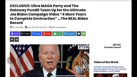 Ultimate Joe Biden Campaign Video “4 More Years to Complete Destruction” …The REAL Biden Record