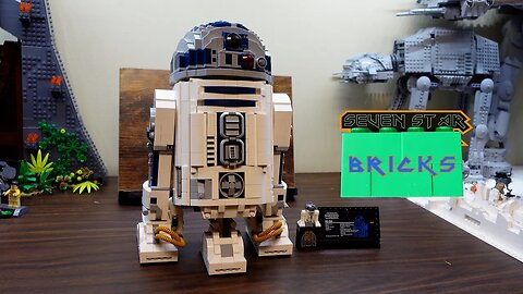 Knock Off "UCS" R2-D2 set timelapse build & review - Bootlego Star Wars