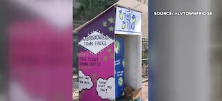 Las Vegas Town Fridge helps those in need