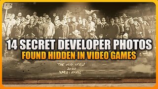 14 Secret Developer Photos Found Hidden in Video Games