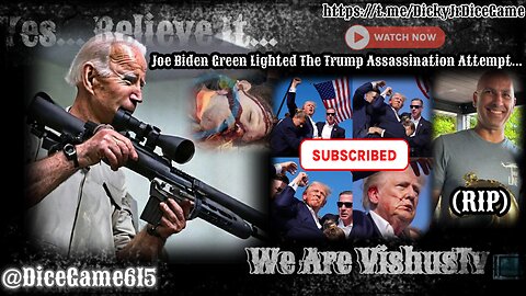 'Yes... Believe It... Joe Biden Green 🍏 Lighted The Trump Assassination Attempt... #VishusTv 📺