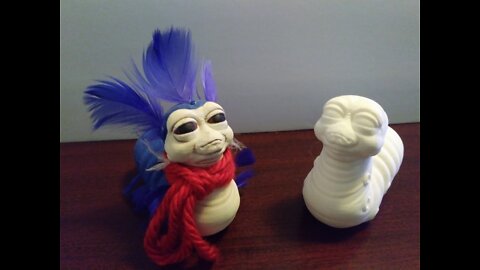 3D print time-laps The Worm from The Labyrinth