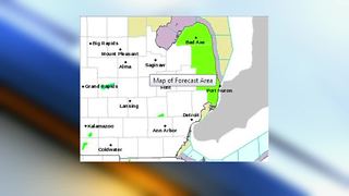 National Weather Service issues high wind warning