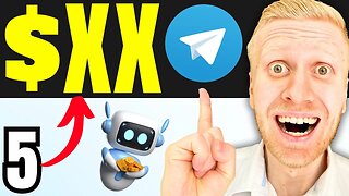 Telegram Bot: EARN MONEY EASILY? 5 MINUTES to Make Money on Telegram!!