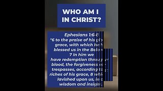 Who am I in Christ? - "Forgiven by God"